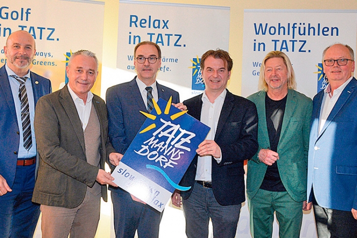 Zum Jubiläum des traditionsreichen Kurortes: Tourismus-GF Hannes Anton und das Team Bad Tatzmannsdorf sehen positiv in die Zukunft.