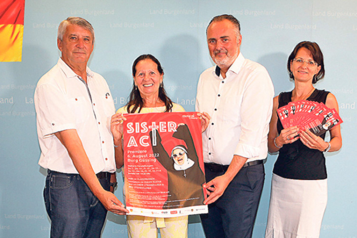 Musical Güssing präsentiert „Sister Act” im Burghof