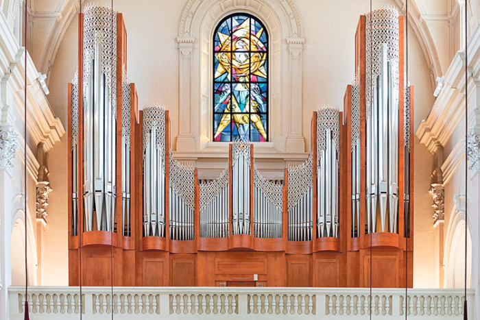 Die Orgel wurde 2012 von den Orgelbaufirma Mathis (Schweiz) gebaut.