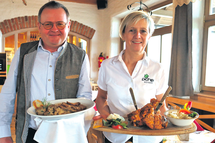 Zuvor Heuriger, nun Steirisches Wirtshaus: Gabi und Franz Pichler setzen auf saisonal-regionale Küche.