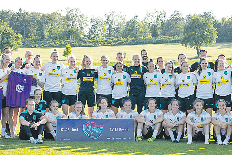 Die optimale Vorbereitung auf die UEFA Women’s EURO 2022 war das Trainingscamp im AVITA Resort.