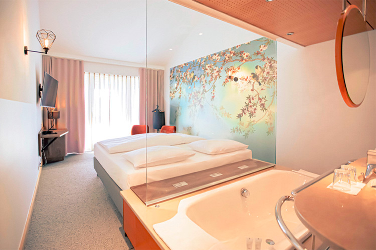 Die neuen Panorama Junior Suiten erstrahlen in neuem Glanz und begeistern mit individuellem und modernem Design.